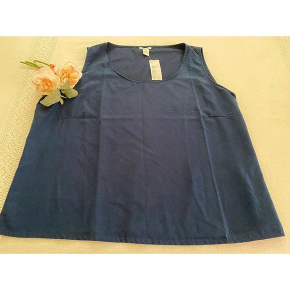 Vintage Shell Top Size 30 Silhouettes Women's Plus - Picture 5 of 10